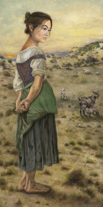 Shephard_Girl_BCollinsArt_24x46.5